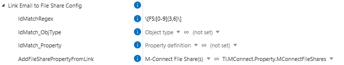 Link Email to File Share Config