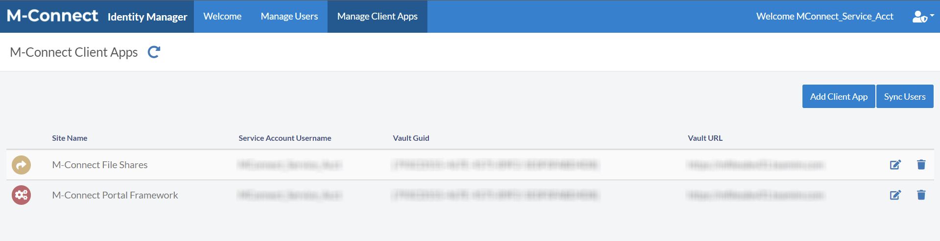 Client Apps List New Item