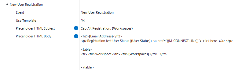 New User Registration