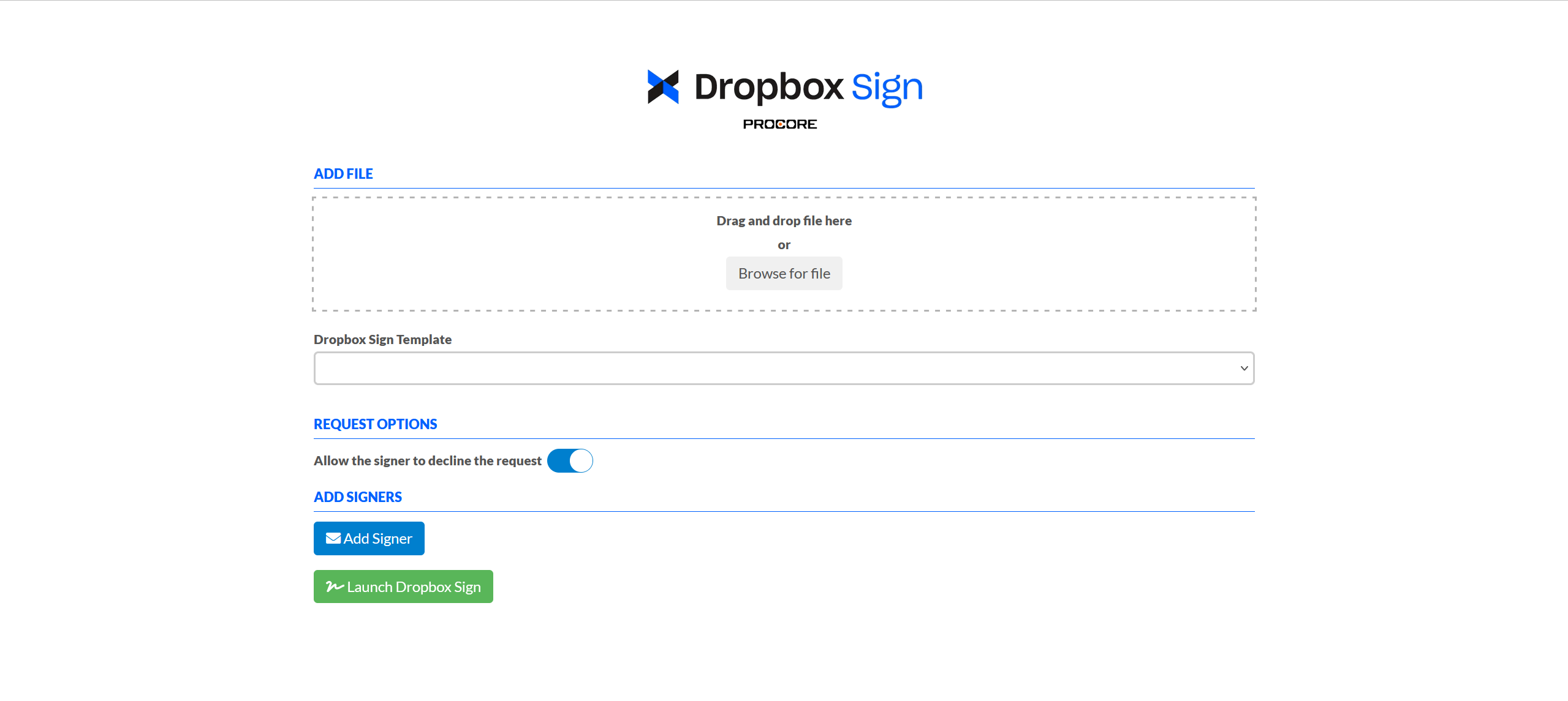 Configure Send Statuses