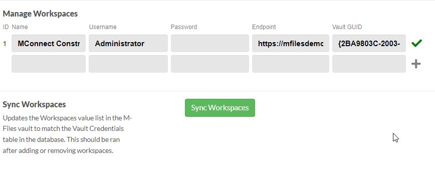 Manage Workspaces
