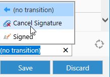 Cancel Signature