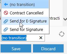 Send For E-Signature