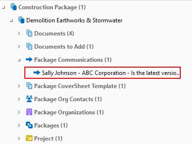 Package Communications
