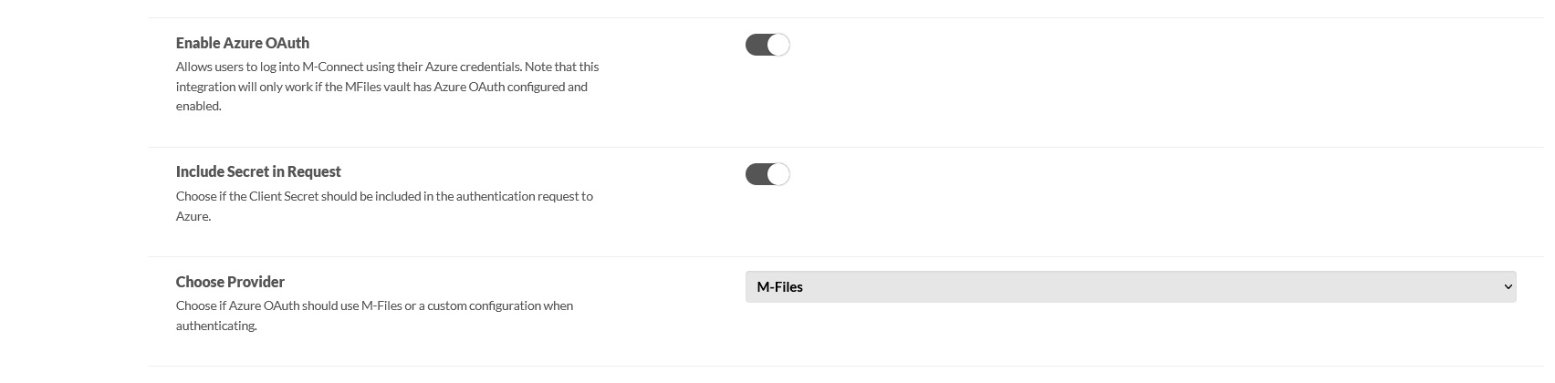 Add Azure App Secret
